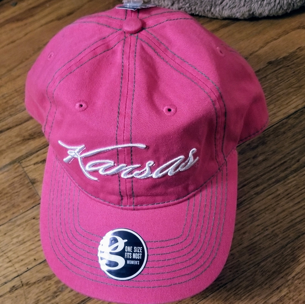 Champion Pink Baseball Cap with Embroidered Logo